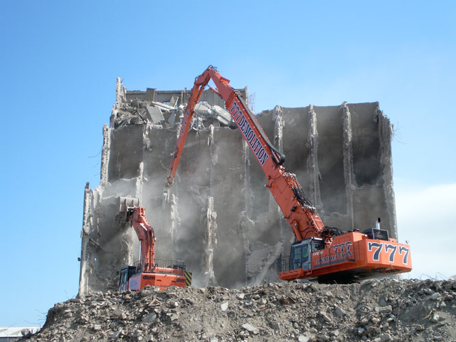 Разрушитель (demolition) kocurek kuhr-120-55 Работы на высоте 55 – 64 м