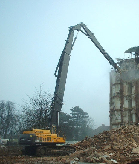 разрушитель (demolition) kocurek kuhr-65-38 Работы на высоте 38 – 40 м