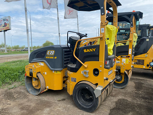 каток комбинированный двухвальцовый sany szr30c-8 Комбинированные катки