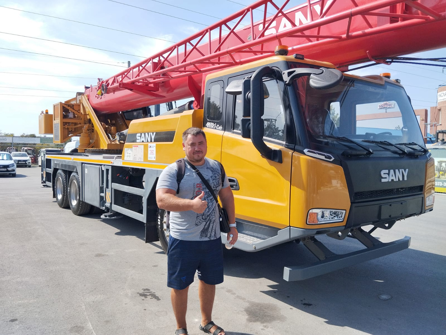 автокран sany stc250t5-5 Автокраны Sany