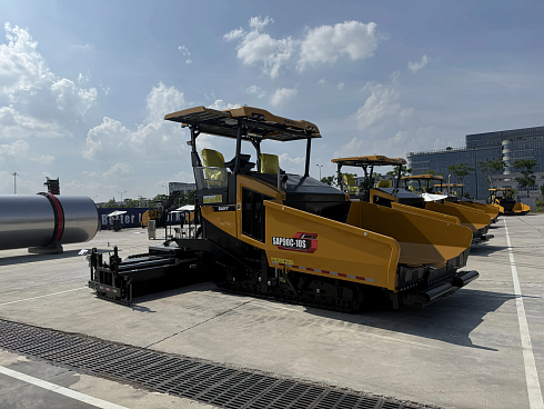 асфальтоукладчик sany ssp90c - 10ru Асфальтоукладчики