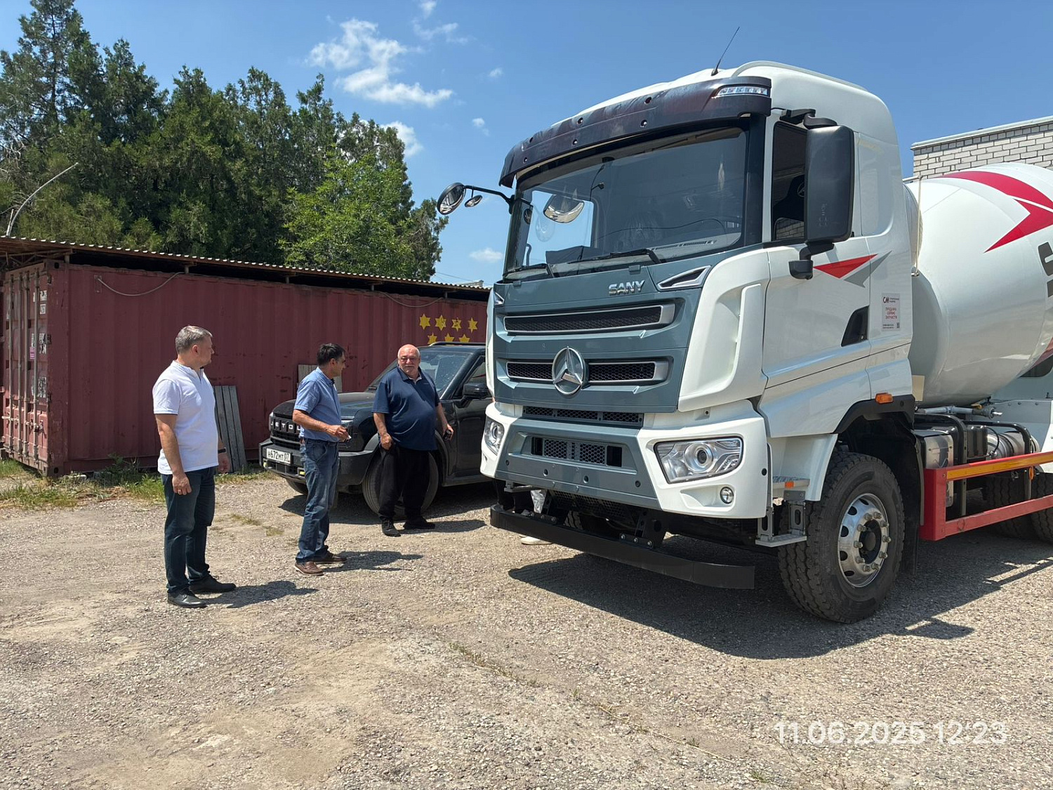 автобетоносмеситель sany sy310c-6w (v) Автобетоносмесители Sany