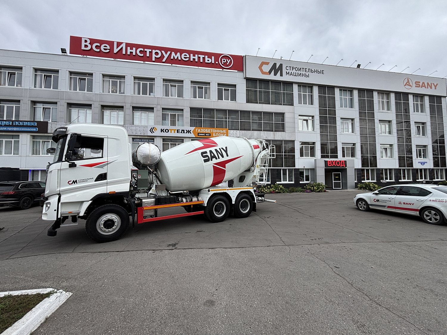 автобетоносмеситель sany sy310c-6w (v) Автобетоносмесители Sany