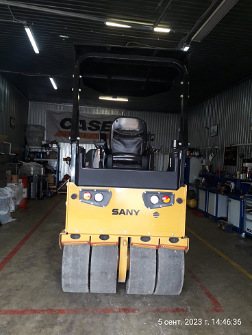 каток комбинированный двухвальцовый sany szr50c-8 Комбинированные катки