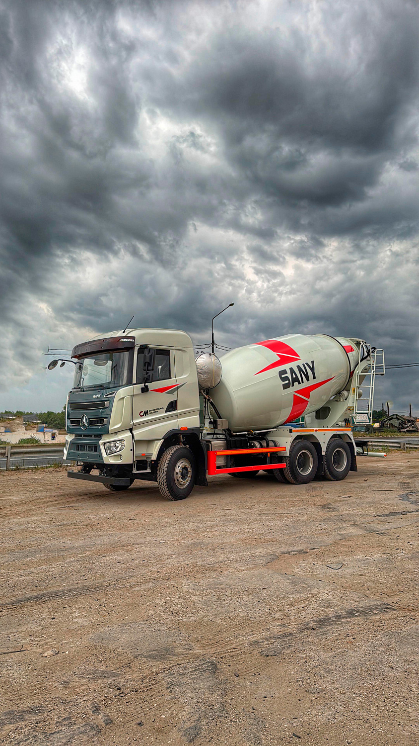 автобетоносмеситель sany sy310c-6w (v) Автобетоносмесители Sany