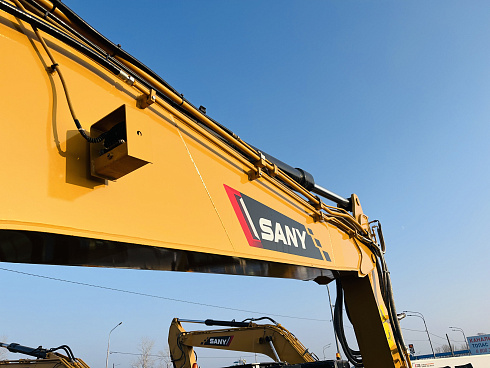 экскаватор колесный sany sy185w с аутригерами и отвалом Колесные экскаваторы Sany
