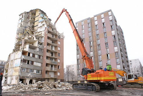 разрушитель (demolition) kocurek kuhr-45-34 Работы на высоте 34 – 35 м
