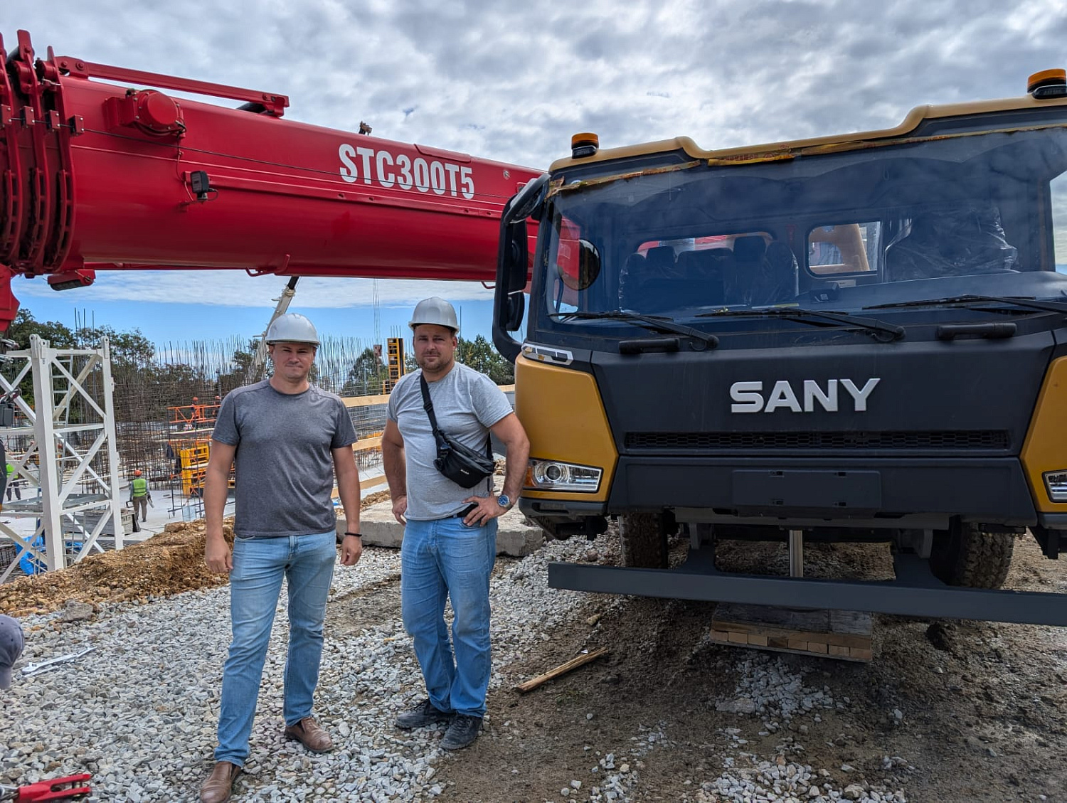 автокран sany stc300t5 Автокраны Sany