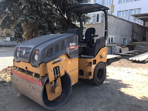 каток комбинированный двухвальцовый sany szr50c-8 Комбинированные катки
