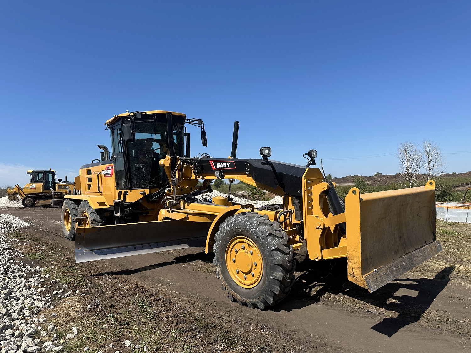 автогрейдер sany stg230c-10s awd – полноприводный 6х6 Грейдеры