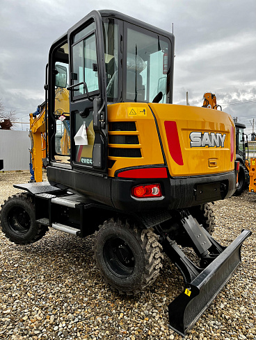 экскаватор колесный sany sy65w Колесные экскаваторы Sany