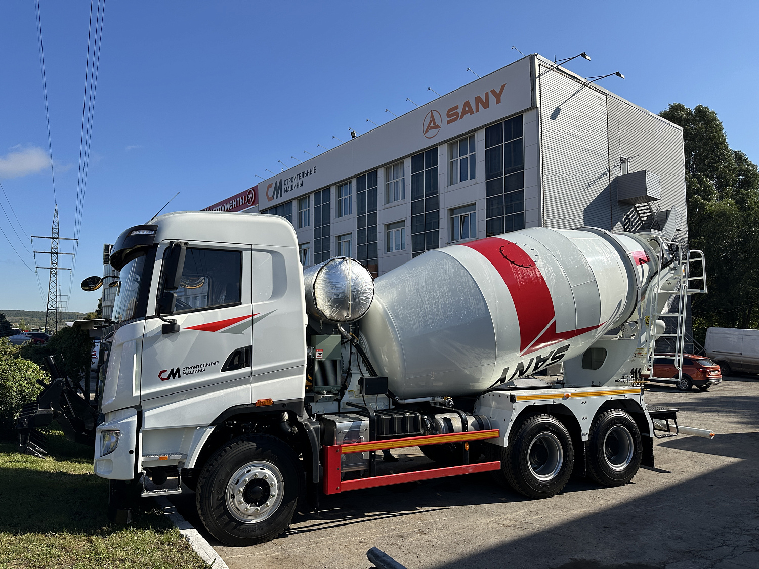 автобетоносмеситель sany sy310c-6w (v) Автобетоносмесители Sany