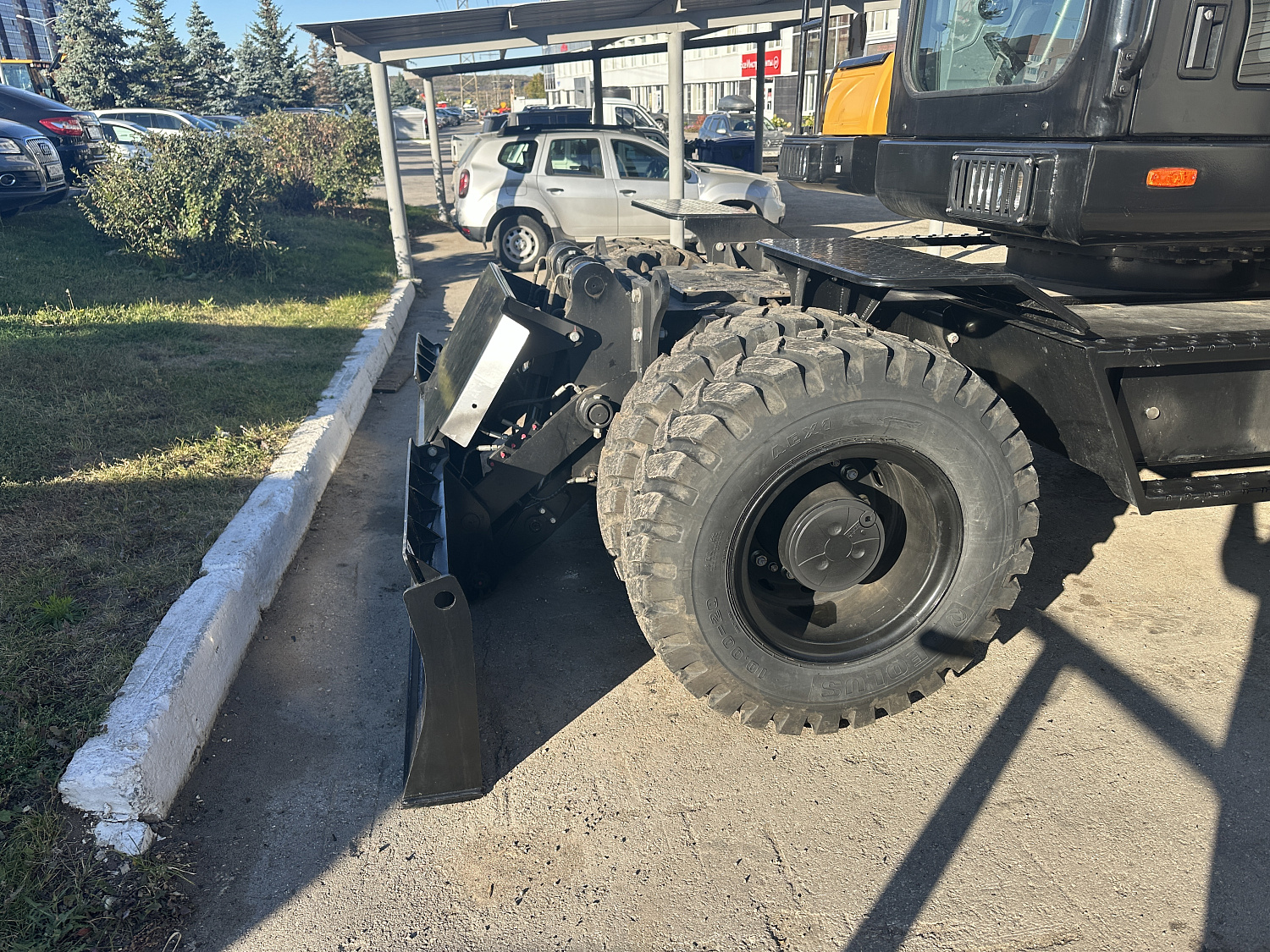 экскаватор колесный sany sy165w с аутригерами Колесные экскаваторы Sany