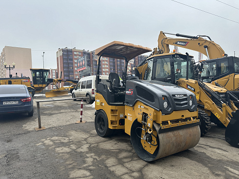 каток комбинированный двухвальцовый sany szr50c-8 Комбинированные катки