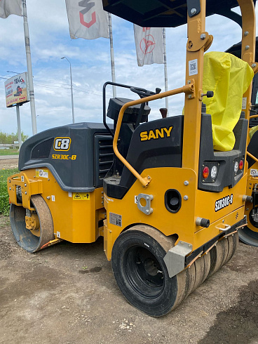 каток комбинированный двухвальцовый sany szr30c-8 Комбинированные катки