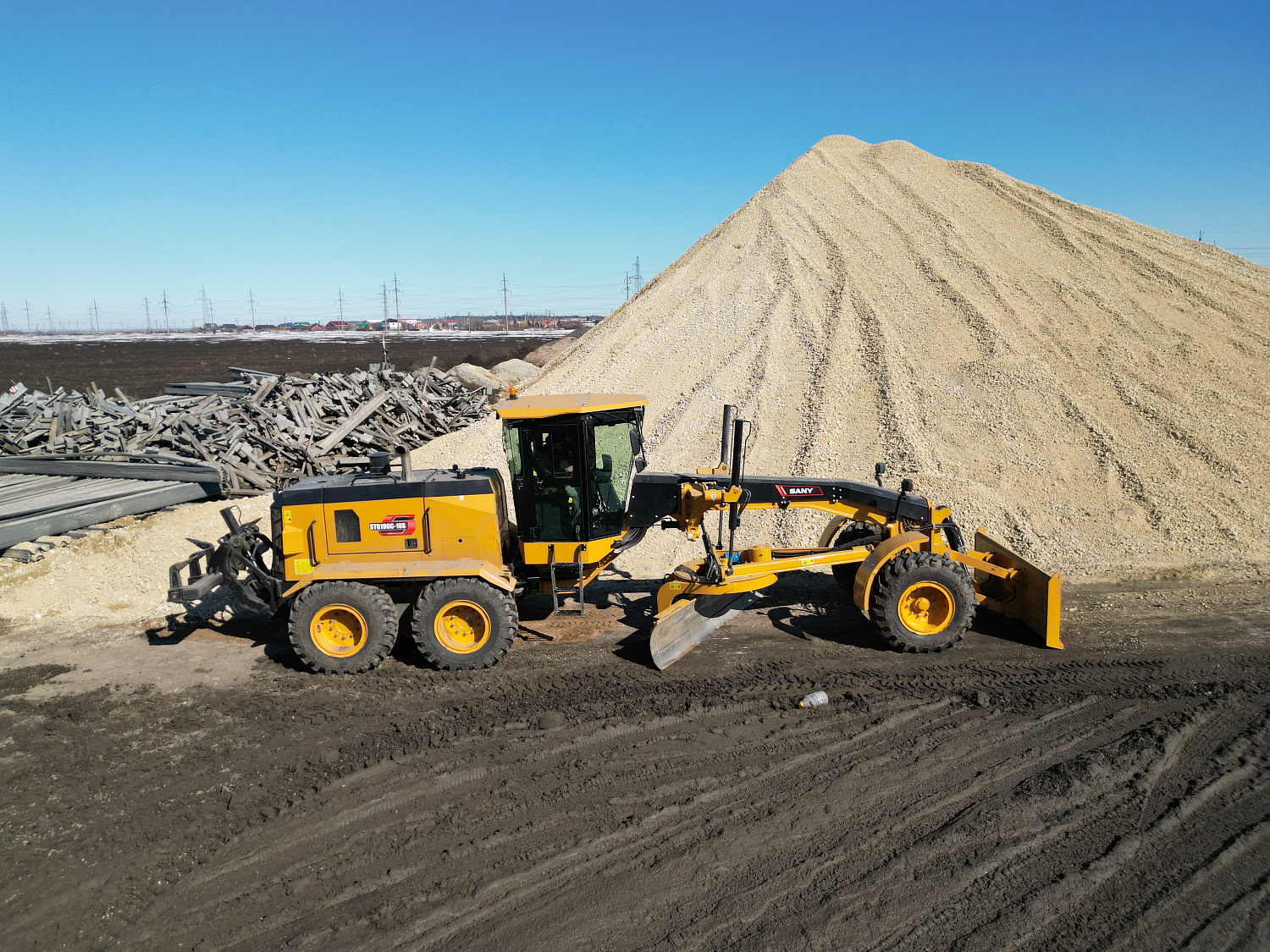 автогрейдер sany stg190c-10s Грейдеры