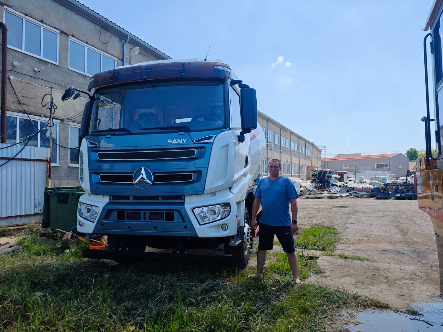 автобетоносмеситель sany sy310c-6w (v) Автобетоносмесители Sany