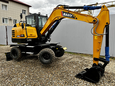 экскаватор колесный sany sy65w Колесные экскаваторы Sany