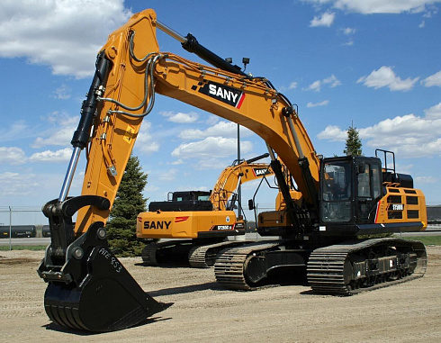 экскаватор гусеничный sany sy500h Гусеничные экскаваторы Sany
