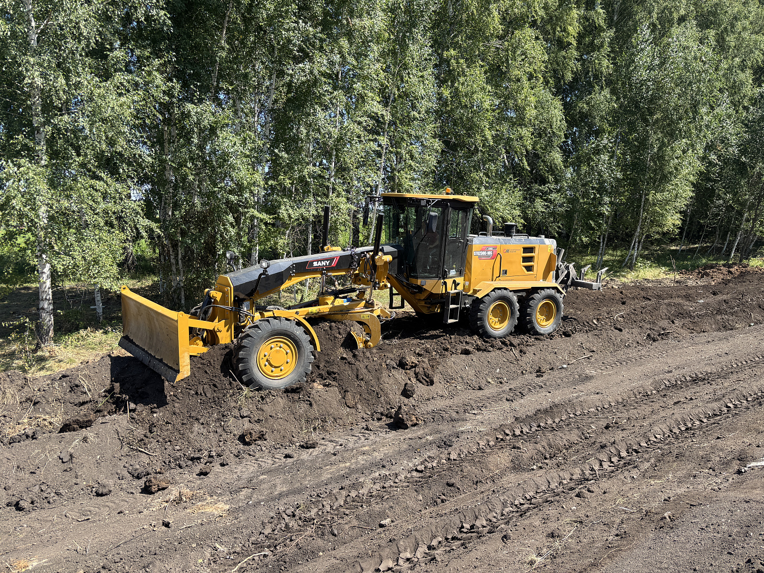 автогрейдер sany stg230c-10s awd – полноприводный 6х6 Грейдеры