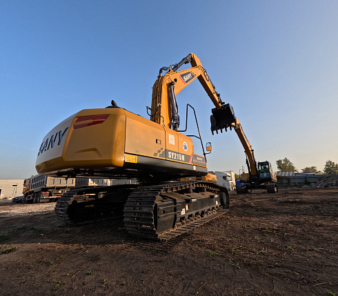 экскаватор гусеничный sany sy215h Гусеничные экскаваторы Sany