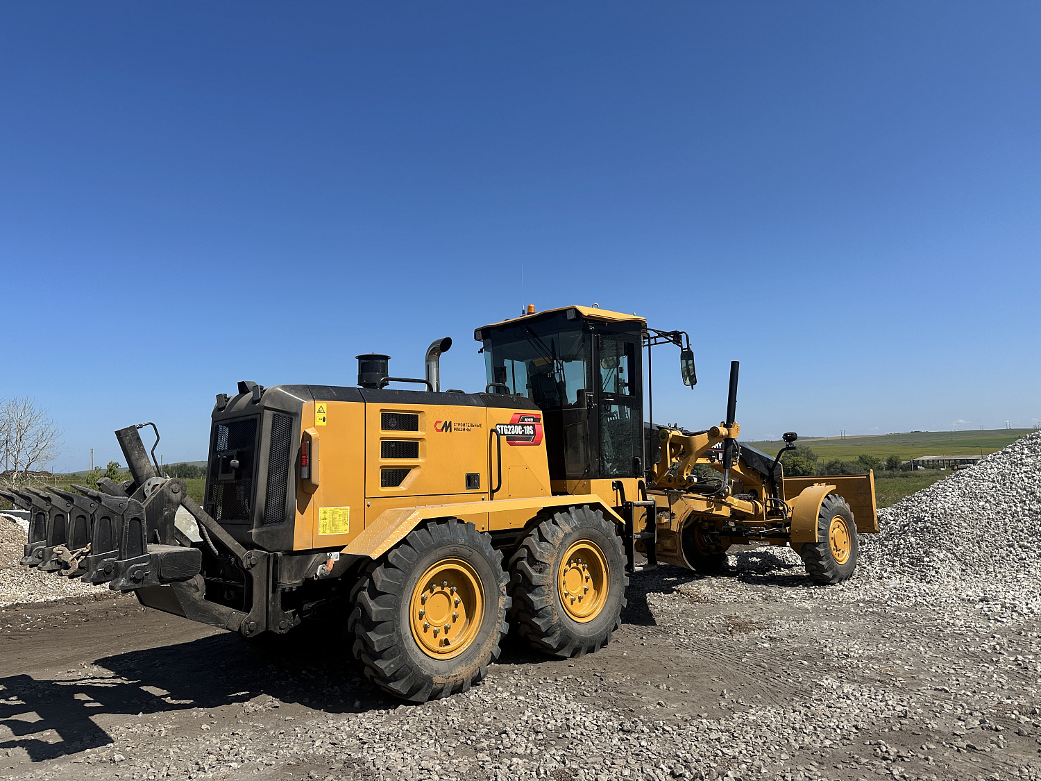 автогрейдер sany stg230c-10s awd – полноприводный 6х6 Грейдеры