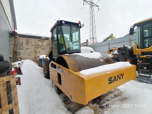 каток грунтовый sany ssr180c-8 Грунтовые катки