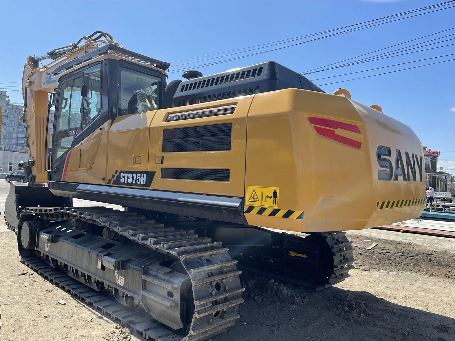 экскаватор гусеничный sany sy375h Гусеничные экскаваторы Sany