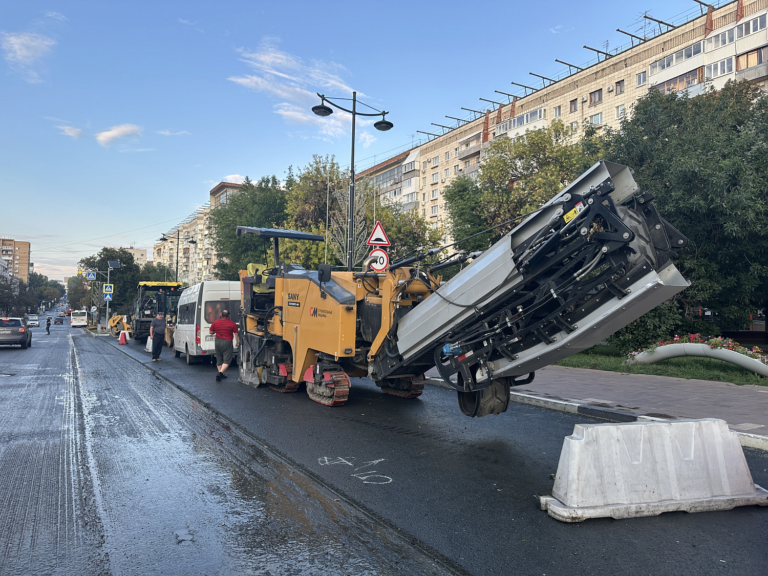 дорожная фреза sany scm1300fc-8а Дорожные фрезы