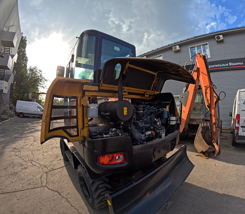 экскаватор колесный sany sy65w Колесные экскаваторы Sany