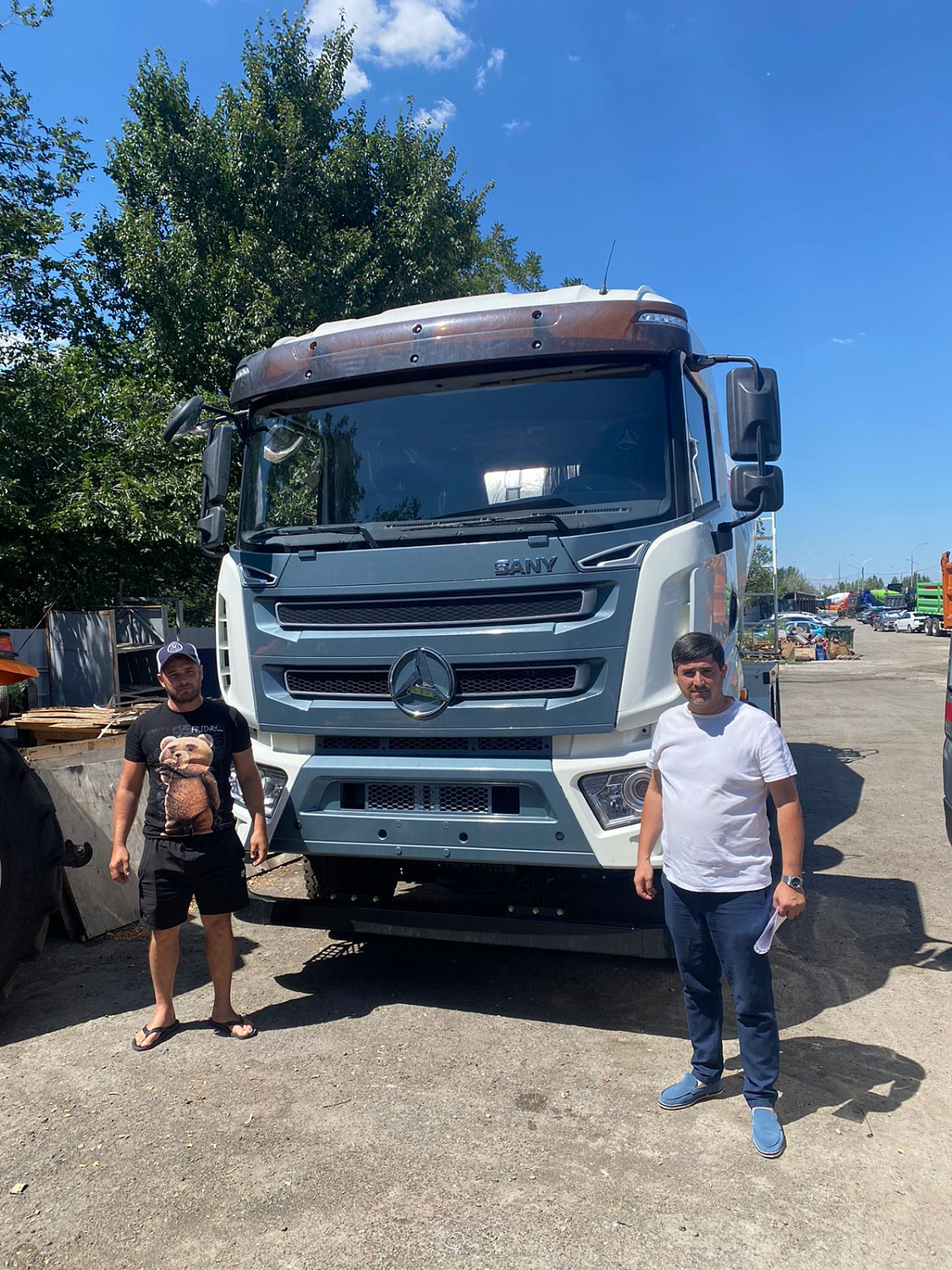 автобетоносмеситель sany sy310c-6w (v) Автобетоносмесители Sany