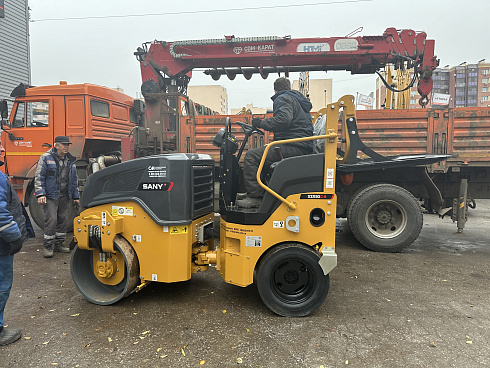 каток комбинированный двухвальцовый sany szr30c-8 Комбинированные катки