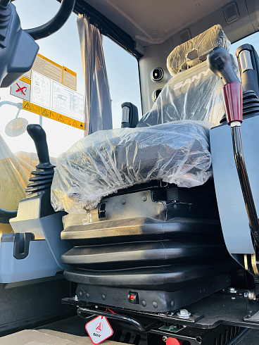 экскаватор колесный sany sy185w с аутригерами и отвалом Колесные экскаваторы Sany